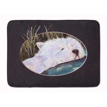 Carolines Treasures Westie Machine Washable Memory Foam Mat SS8052RUG